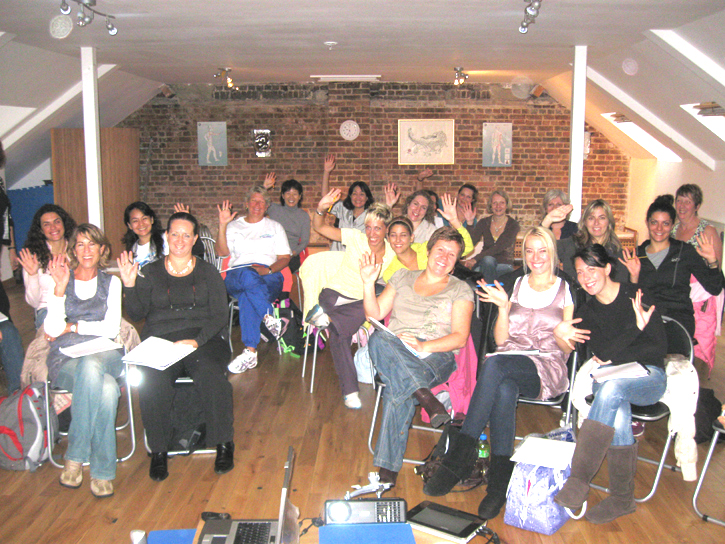 Rob and Kathy presented a special one day baby swimming teacher training workshop in Brighton, England on Oct 6th, 2009. This was held in conjunction with the WABC world conference. click here: WABC Workshop England.